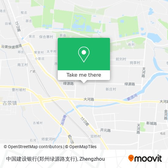 中国建设银行(郑州绿源路支行) map