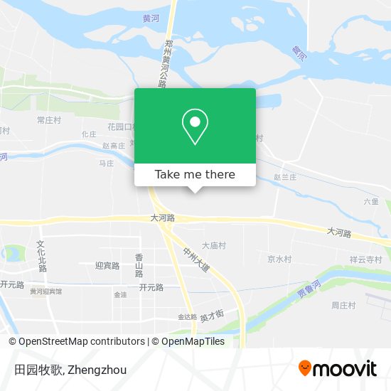 田园牧歌 map