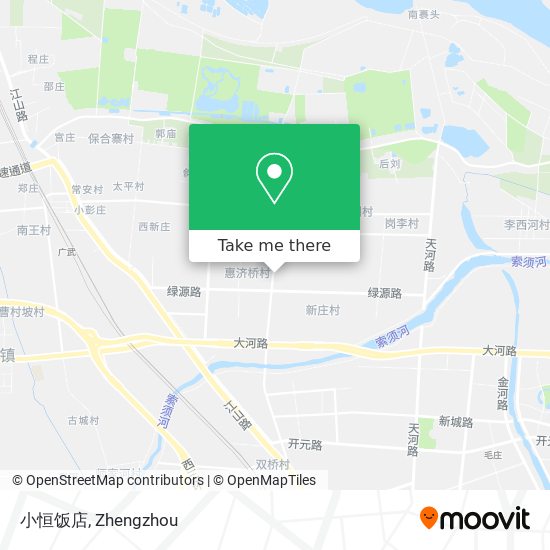 小恒饭店 map