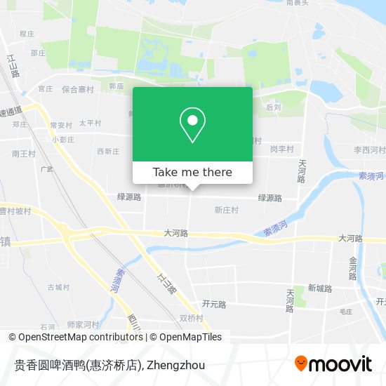 贵香圆啤酒鸭(惠济桥店) map