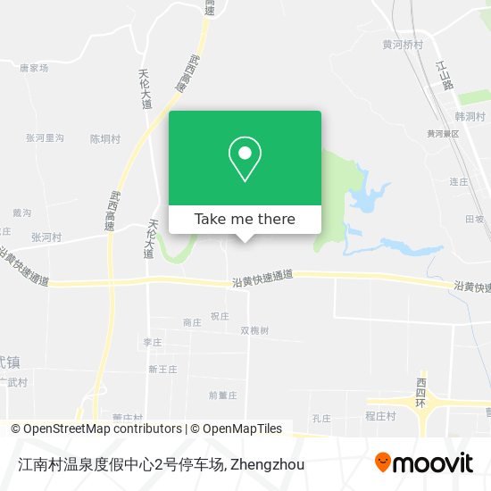 江南村温泉度假中心2号停车场 map