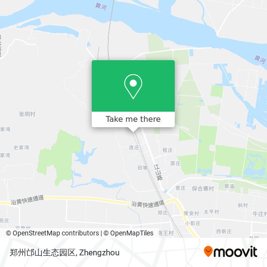郑州邙山生态园区 map