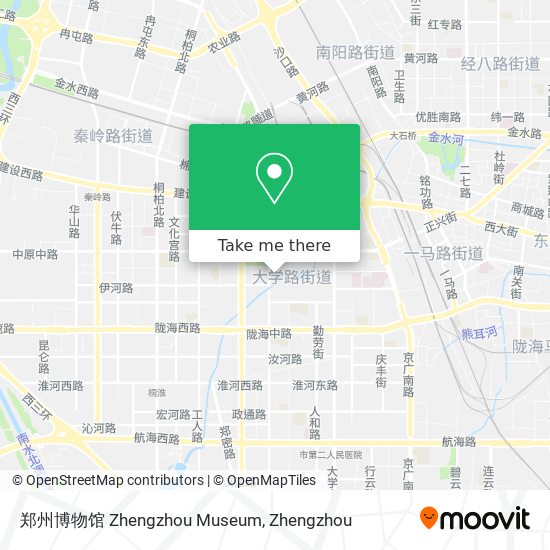 郑州博物馆 Zhengzhou Museum map
