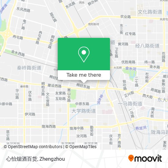 心怡烟酒百货 map