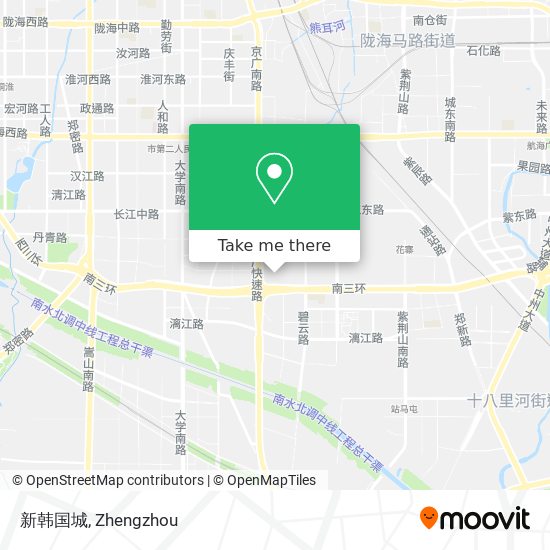 新韩国城 map