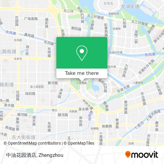 中油花园酒店 map