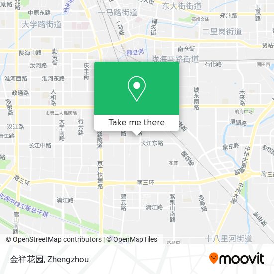 金祥花园 map