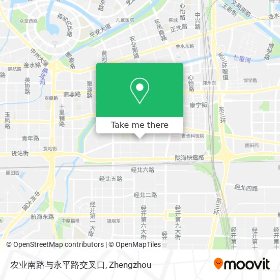 农业南路与永平路交叉口 map