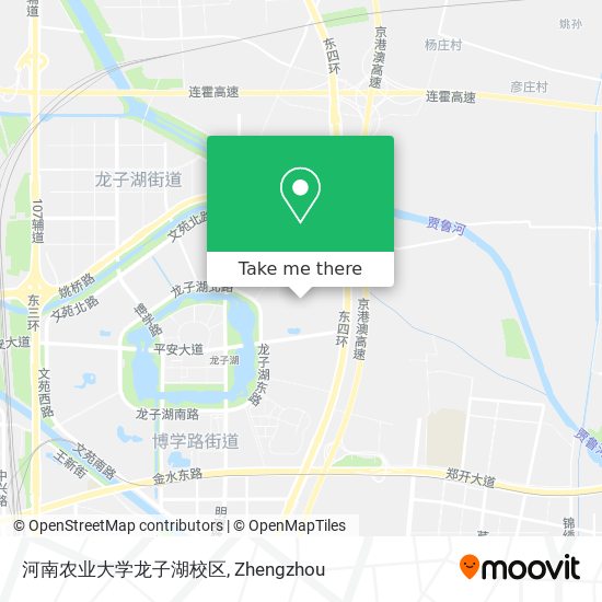 河南农业大学龙子湖校区 map