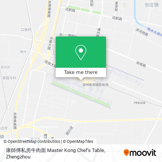 康師傅私房牛肉面 Master Kong Chef's Table map