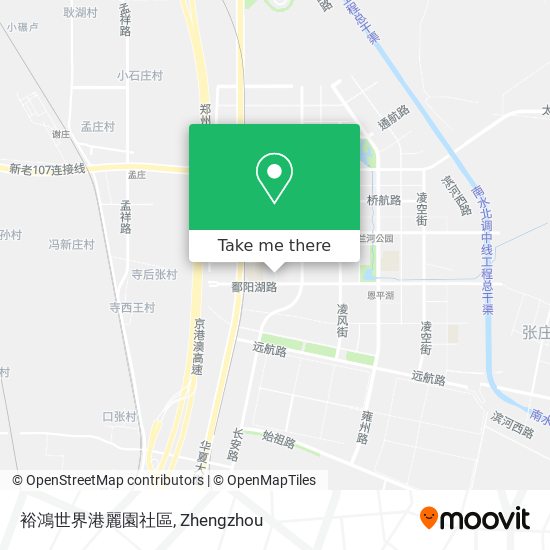 裕鴻世界港麗園社區 map
