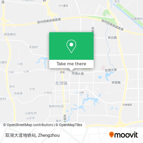 双湖大道地铁站 map