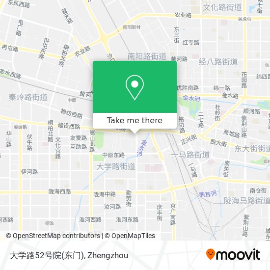 大学路52号院(东门) map