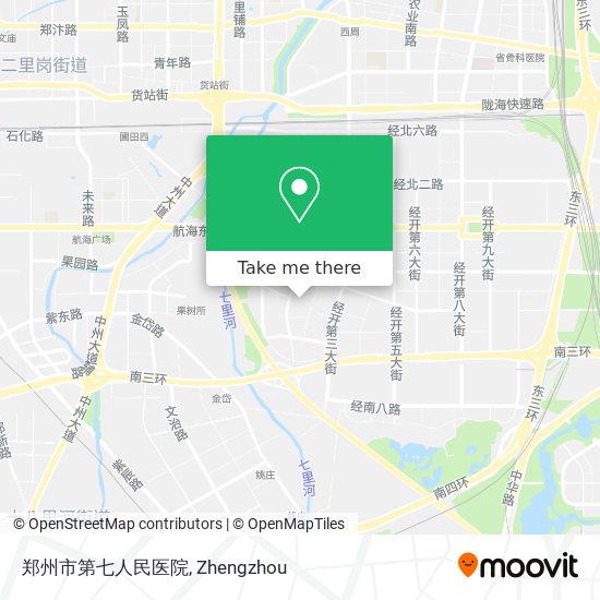 郑州市第七人民医院 map