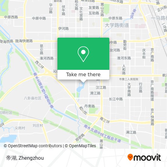 帝湖 map