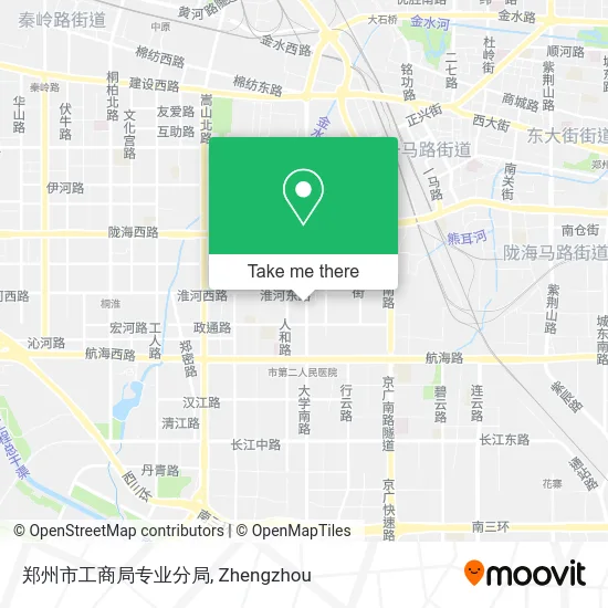 郑州市工商局专业分局 map