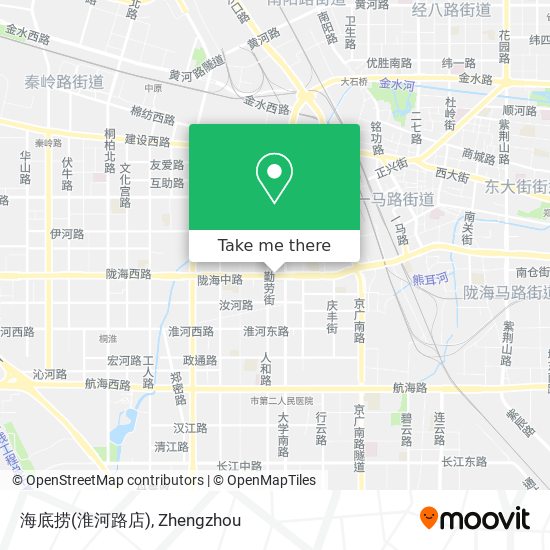 海底捞(淮河路店) map