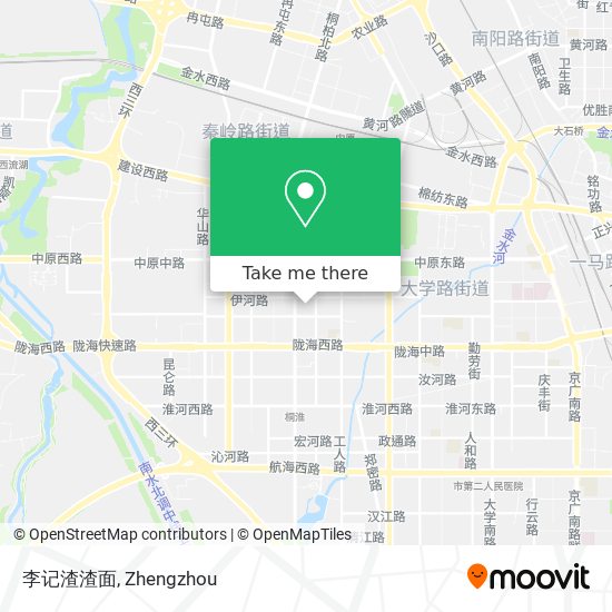 李记渣渣面 map