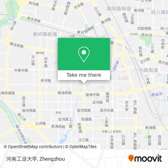 河南工业大学 map
