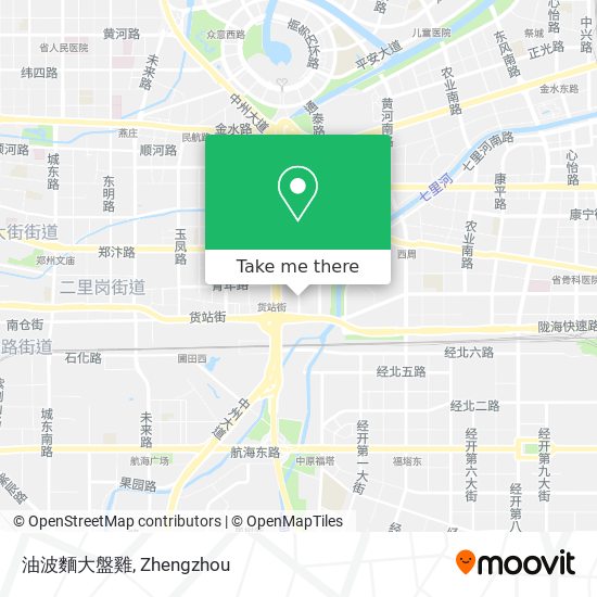 油波麵大盤雞 map