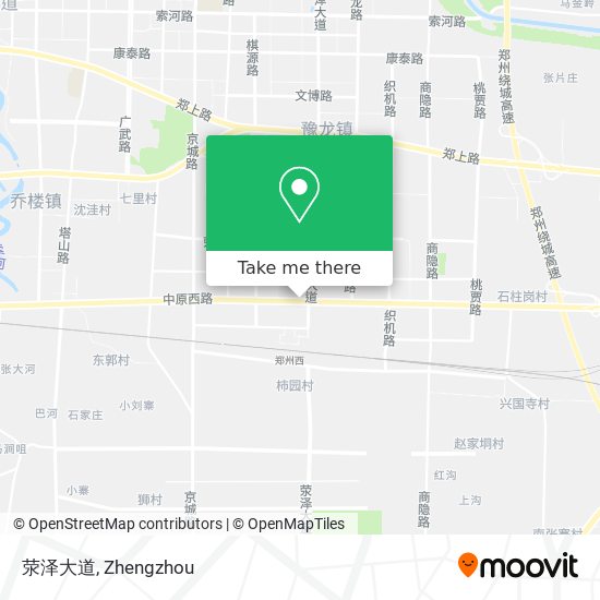 荥泽大道 map