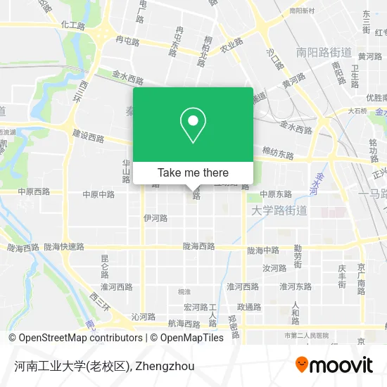 河南工业大学(老校区) map
