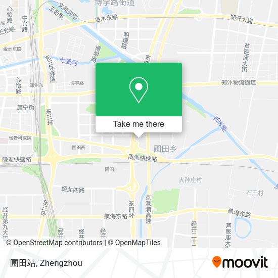圃田站 map