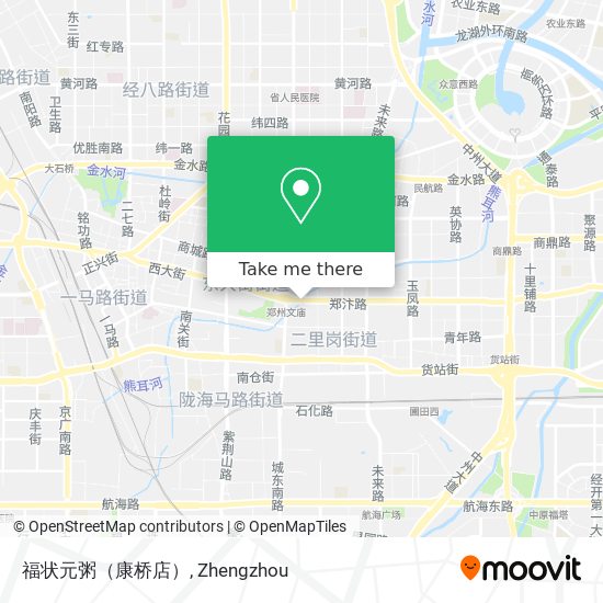 福状元粥（康桥店） map