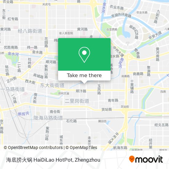 海底捞火锅 HaiDiLao HotPot map