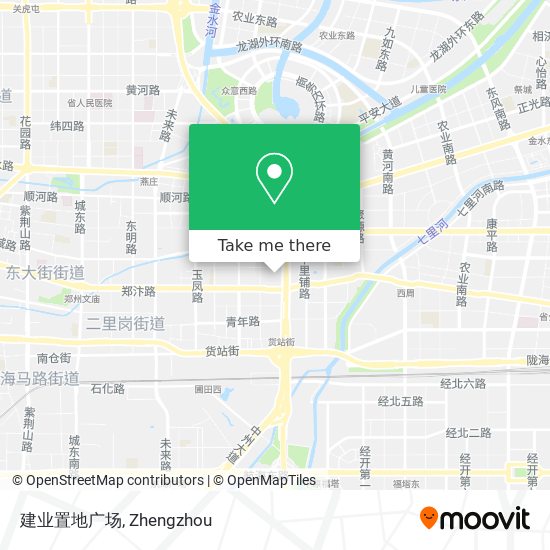 建业置地广场 map