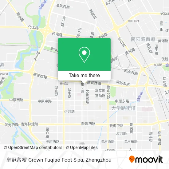 皇冠富桥 Crown Fuqiao Foot S pa map