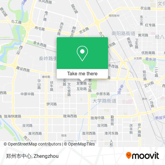 郑州市中心 map