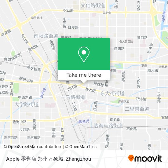 Apple 零售店 郑州万象城 map