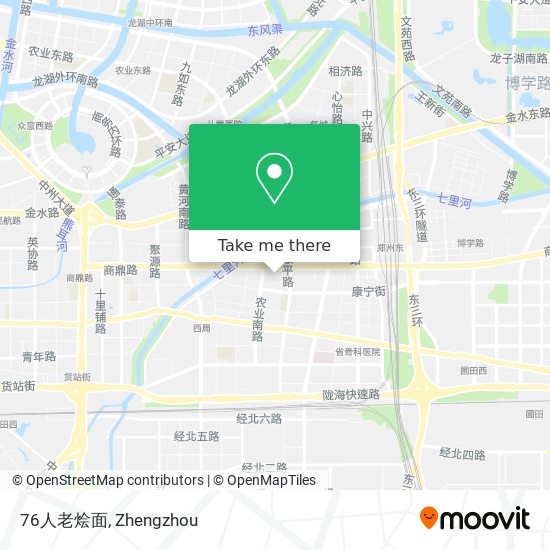 76人老烩面 map