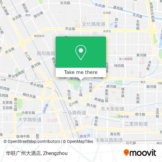 华联广州大酒店 map