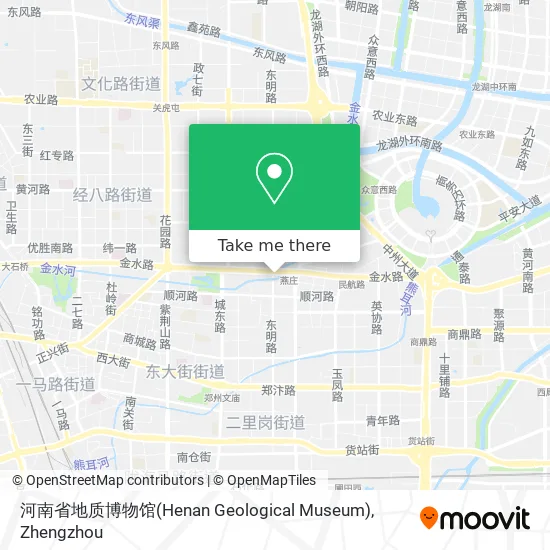 河南省地质博物馆(Henan Geological Museum) map