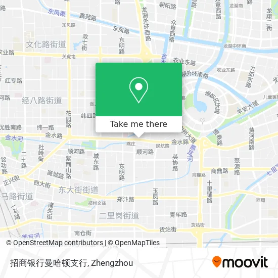 招商银行曼哈顿支行 map