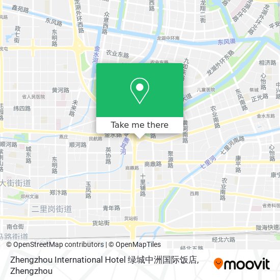 Zhengzhou International Hotel 绿城中洲国际饭店 map
