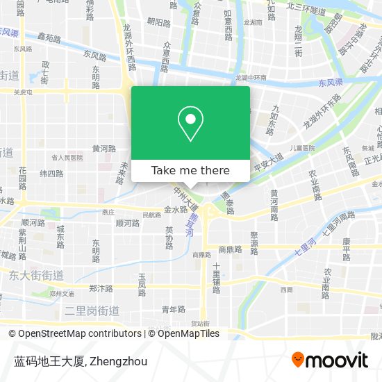 蓝码地王大厦 map