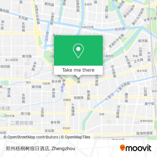 郑州梧桐树假日酒店 map