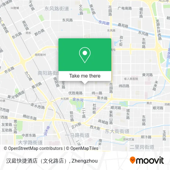 汉庭快捷酒店（文化路店） map