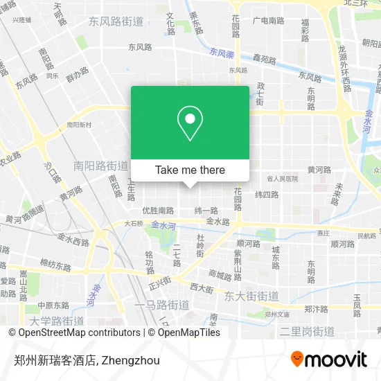 郑州新瑞客酒店 map