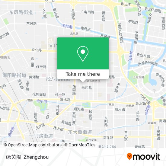 绿茵阁 map