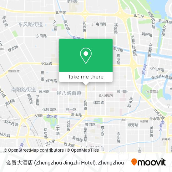 金質大酒店 (Zhengzhou Jingzhi Hotel) map