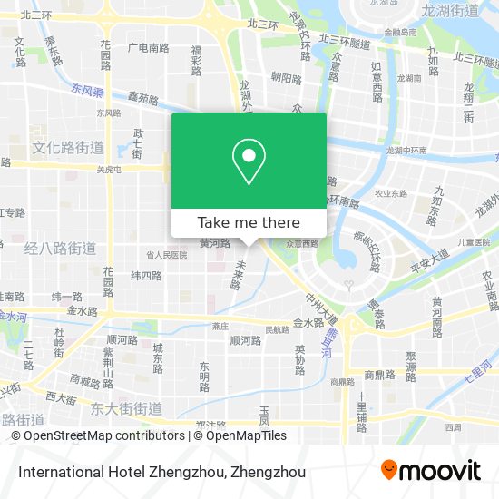 International Hotel Zhengzhou map