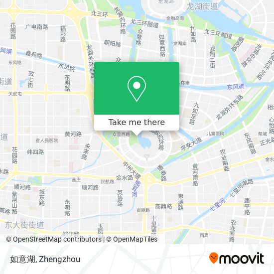 如意湖 map