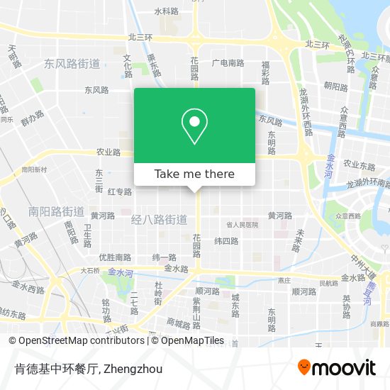 肯德基中环餐厅 map