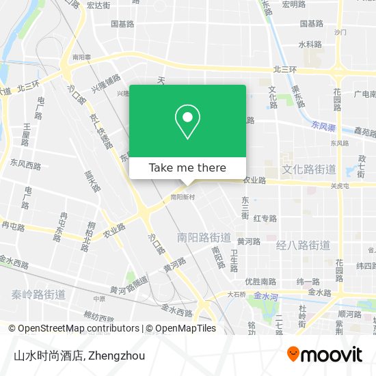 山水时尚酒店 map