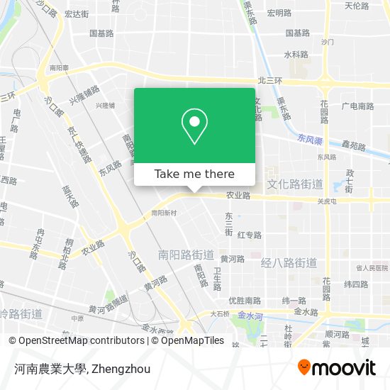 河南農業大學 map