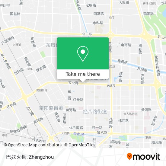 巴奴火锅 map